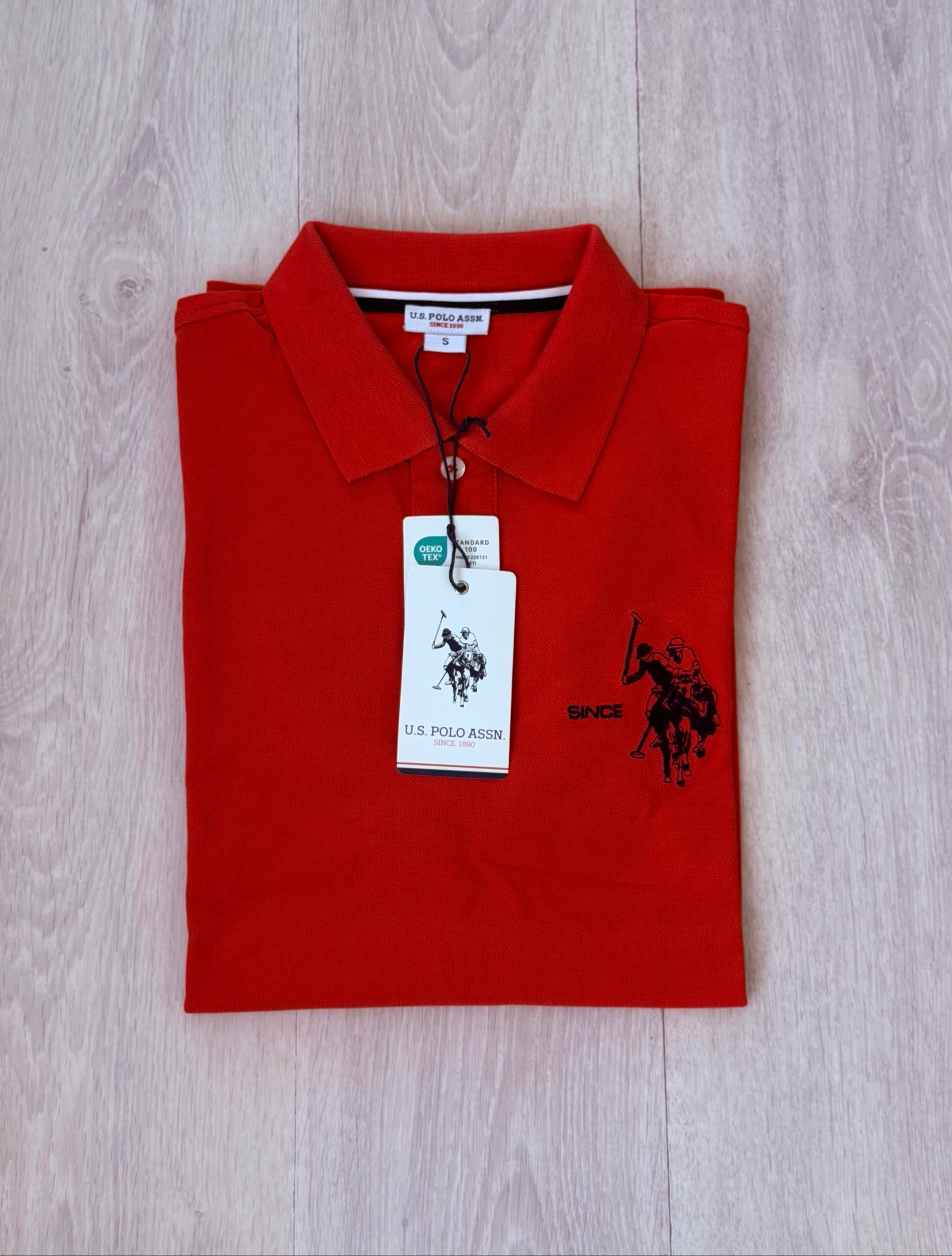 Polo U.S Polo Assn. authentique rouge taille S
